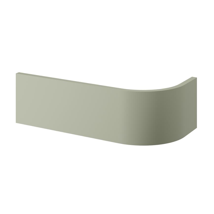Reed Green Curved Base End MDF Plinth