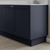 Matt Navy 2.75m x 165mm x 15mm Plinth