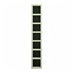 Hockley Super Matt Reed Green Tall Wine Rack