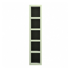 Hockley Super Matt Reed Green Wine Rack