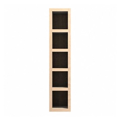 Hockley Textures Oak 150mm Wine Rack