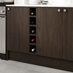Hockley Textured Dark Oak 720mm x 150mm Wine Rack