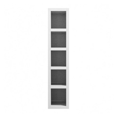 Hockley Gloss Dove Grey 150mm Wine Rack