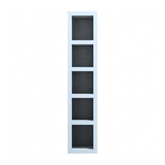 Chilcomb Dusk Blue 150mm Wine Rack
