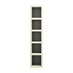 Grained Antique White 150mm Wine Rack