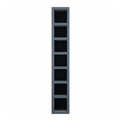 Fairford Navy 150mm Tall Wine Rack