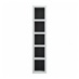 Grained Slate Grey 150mm Wine Rack