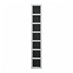Gloss Slate Grey 150mm Tall Wine Rack