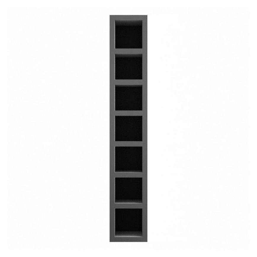 Fairford Charcoal 150mm Tall Wine Rack