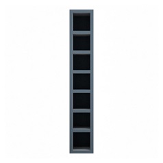 Chelford Navy 150mm Tall Wine Rack