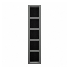 Super Matt Charcoal 150mm Wine Rack