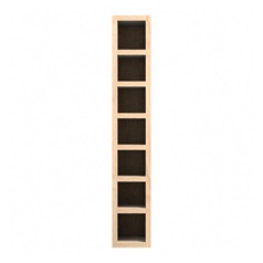 Greenwich Natural Oak 150mm Tall Wine Rack