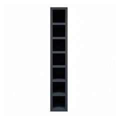 Hockley Super Matt Navy 150mm Tall Wine Rack