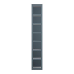 Marine Blue 150 Tall Wine Rack