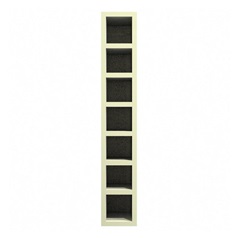 Grained Sage Green 150mm Tall Wine Rack
