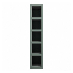 Hockley Super Matt Fir Green Wine Rack