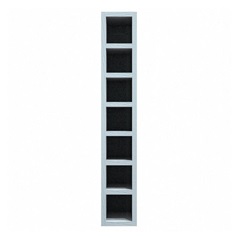 Dusk Blue 150mm Tall Wine Rack