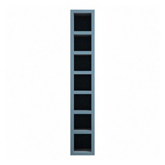 Greenwich Marine Blue 150mm Tall Wine Rack