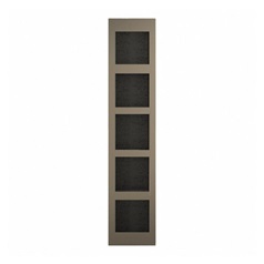 Clerkenwell Matt Metallic Bronze 720mm x 150mm Wine Rack Primary Cut Out