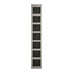 Clerkenwell Matt Metallic Titanium 900mm x 150mm Wine Rack Primary Cut Out