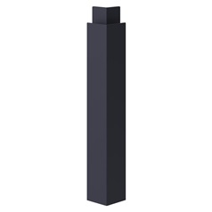 Super Matt Navy Two Part Half Height External Corner Fillet