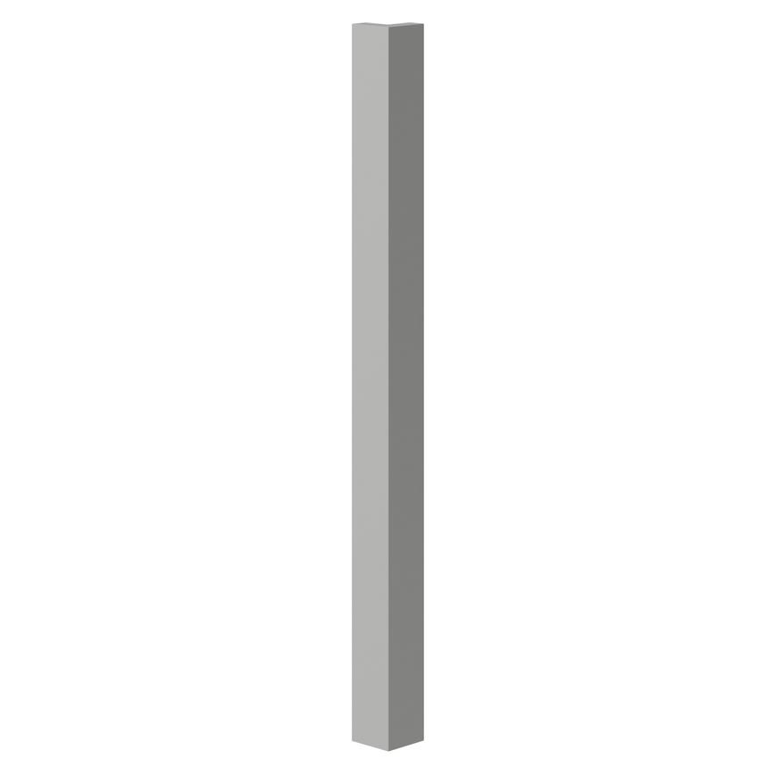 Super Matt Dove Grey Full Height External Corner Fillet