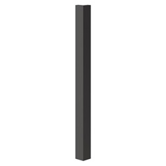 Super Matt Charcoal Full Height External Corner Fillet