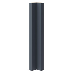 Hockley Super Matt Marine Blue Half Height Base Carousel Corner Fillets