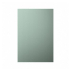 Hockley Super Matt Fir Green Base Decor End - 940mm CAD Front