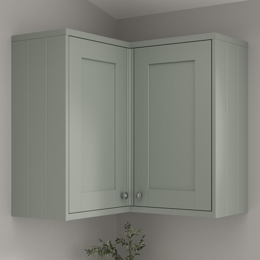 Halesworth Grain Reed Green 752mm x 310mm x 18mm Tongue and Groove End Panel