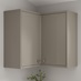 Hockley Mirror Gloss Sand Grey 740mm x 310mm x 16mm End Panel