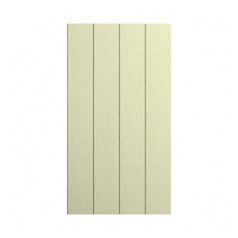 Sage Green Tongue and Groove Full Height Deep Wall Decor End