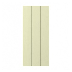 Sage Green Tongue and Groove Tall Deep Wall Decor End