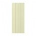 Sage Green Tongue and Groove Full Height Wall Decor End 752mm