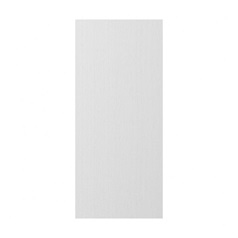 Grained Dove Grey Tall Deep Wall Decor End