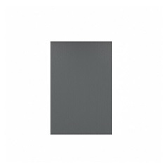 Grained Slate Grey Base Decor End