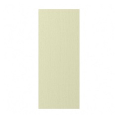 Grained Sage Green Full Height Wall Decor End 752mm