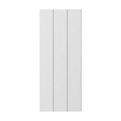 Dove Grey Tongue and Groove Full Height Wall Decor End 752mm