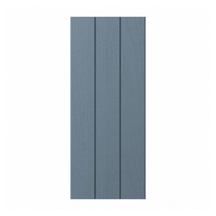 Chilcomb Navy Tongue and Groove Full Height Wall Decor End 752mm