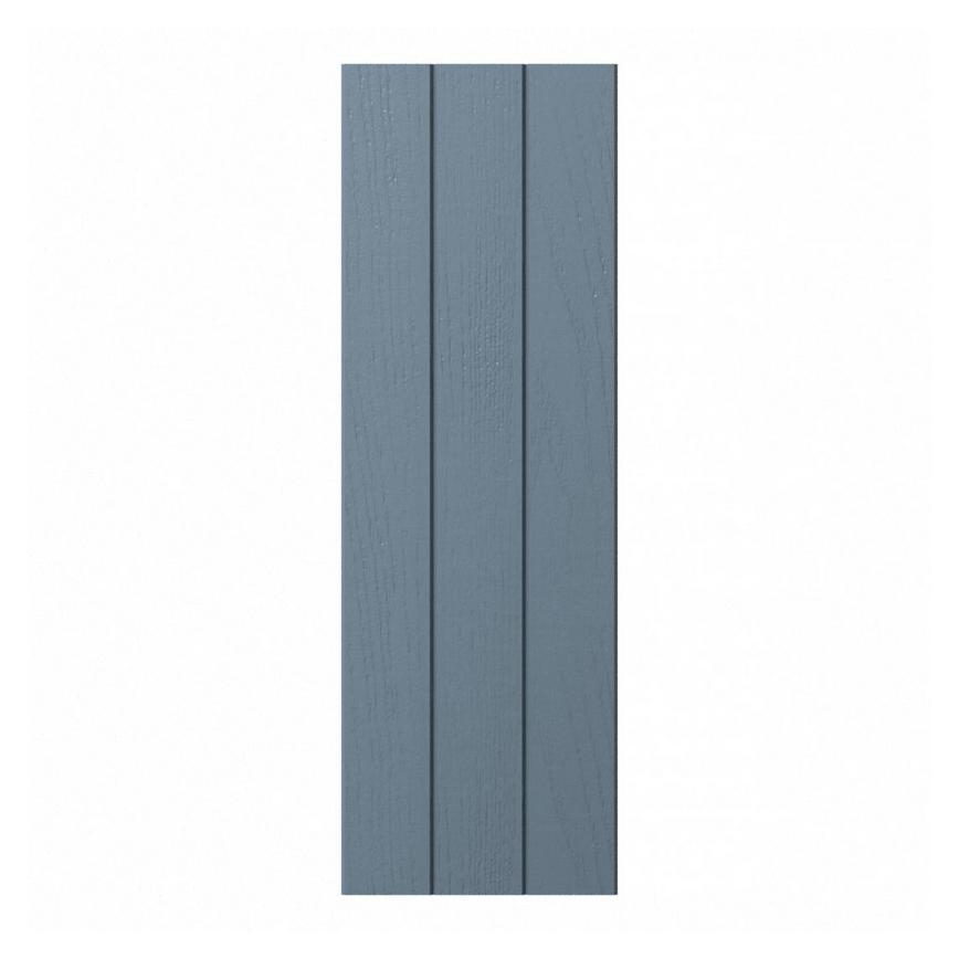 Chilcomb Navy Tongue and Groove Tall Wall Decor End 932mm