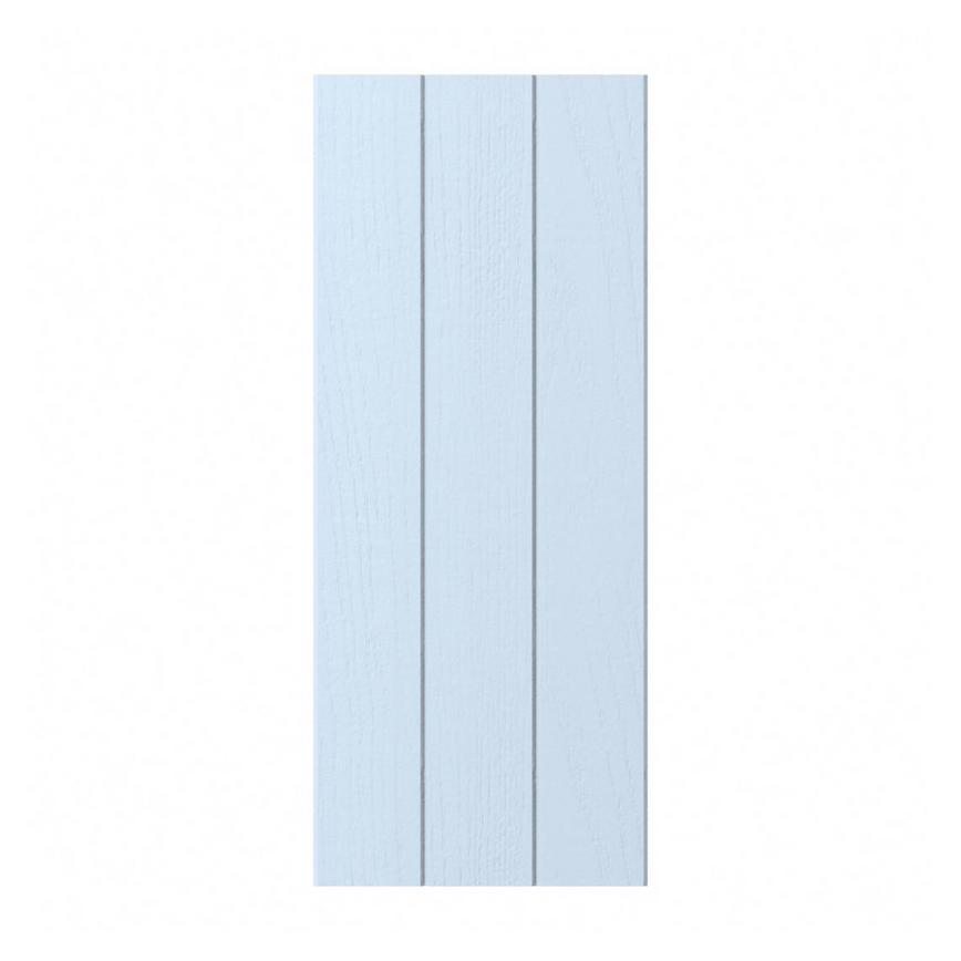 Chilcomb Dusk Blue Tongue and Groove Full Height Wall Decor End752mm
