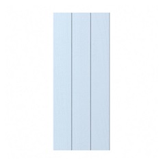 Chilcomb Dusk Blue Tongue and Groove Full Height Wall Decor End752mm