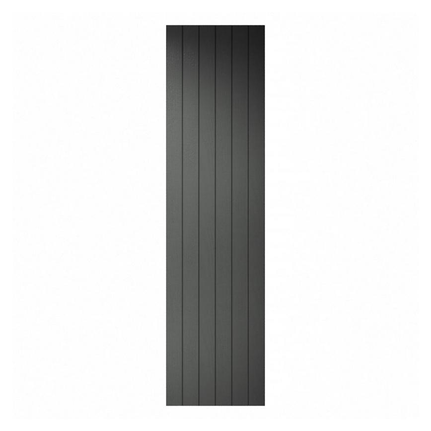 Charcoal T&G Tall Tower Decor End Front