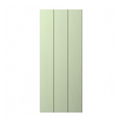 Timber Reed Green T&G FH Wall Decor End 752mm