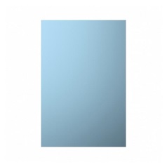 Super Matt Marine Blue 16mm Base Decor End