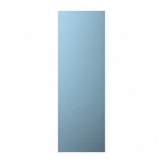 Super Matt Marine Blue 16mm Tall Wall Decor End 932mm