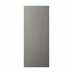 Charcoal 18mm Full Height Wall Décor End - 752mm Front