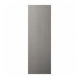 Charcoal 18mm Tall Wall Décor End - 932mm Front
