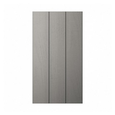 Charcoal Tongue and Groove Full Height Deep Wall Décor End