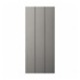 Charcoal Tongue and Groove Tall Deep Wall Décor End